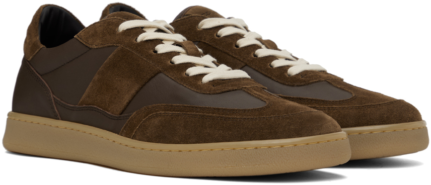 COLLEGIUM Brown Pillar Court II Sneakers