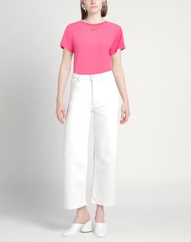 Woman Top Magenta Size 6 Cotton, Modal, Elastane