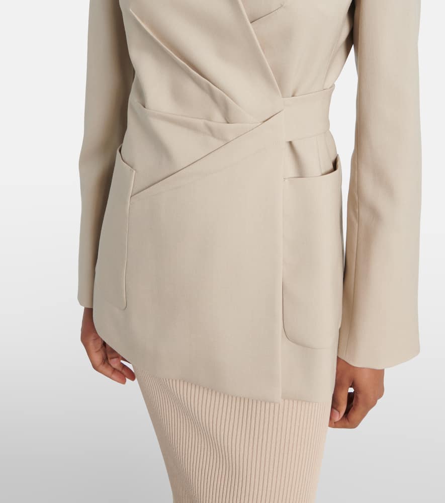 Nereo wool, mohair, and silk blazer