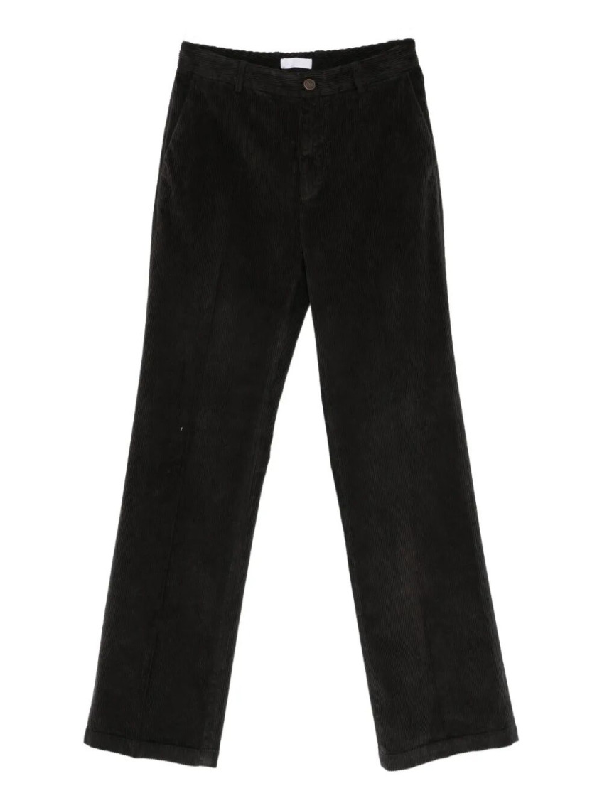 Beverly Pleated Wool Trousers
