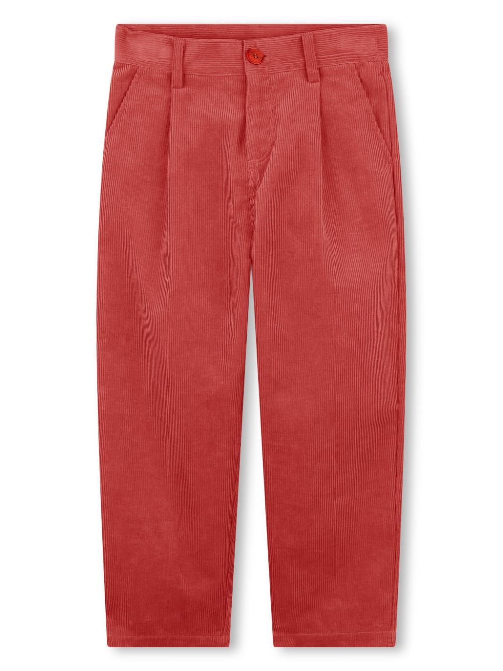 Corduroy cotton trousers - Red