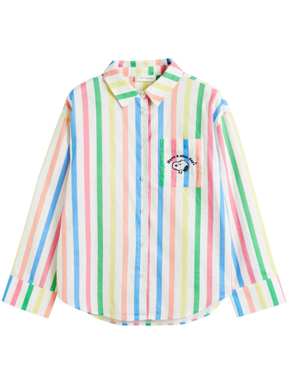 Chinti & Parker striped shirt - White