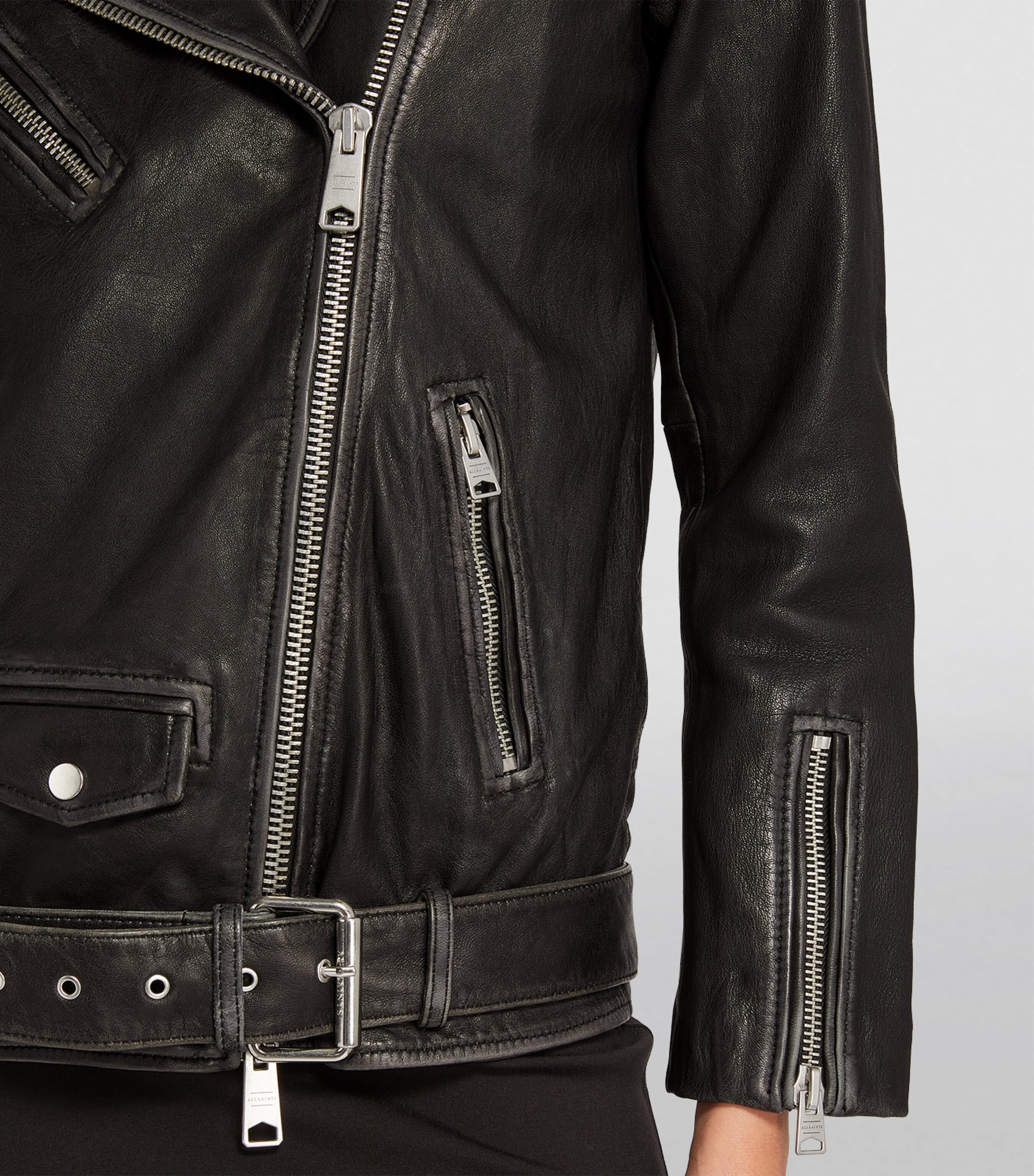 Leather Billie Biker Jacket