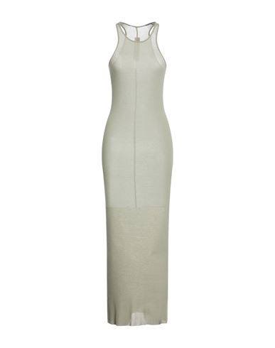 Woman Midi dress Sage green Size 2 Viscose, Silk