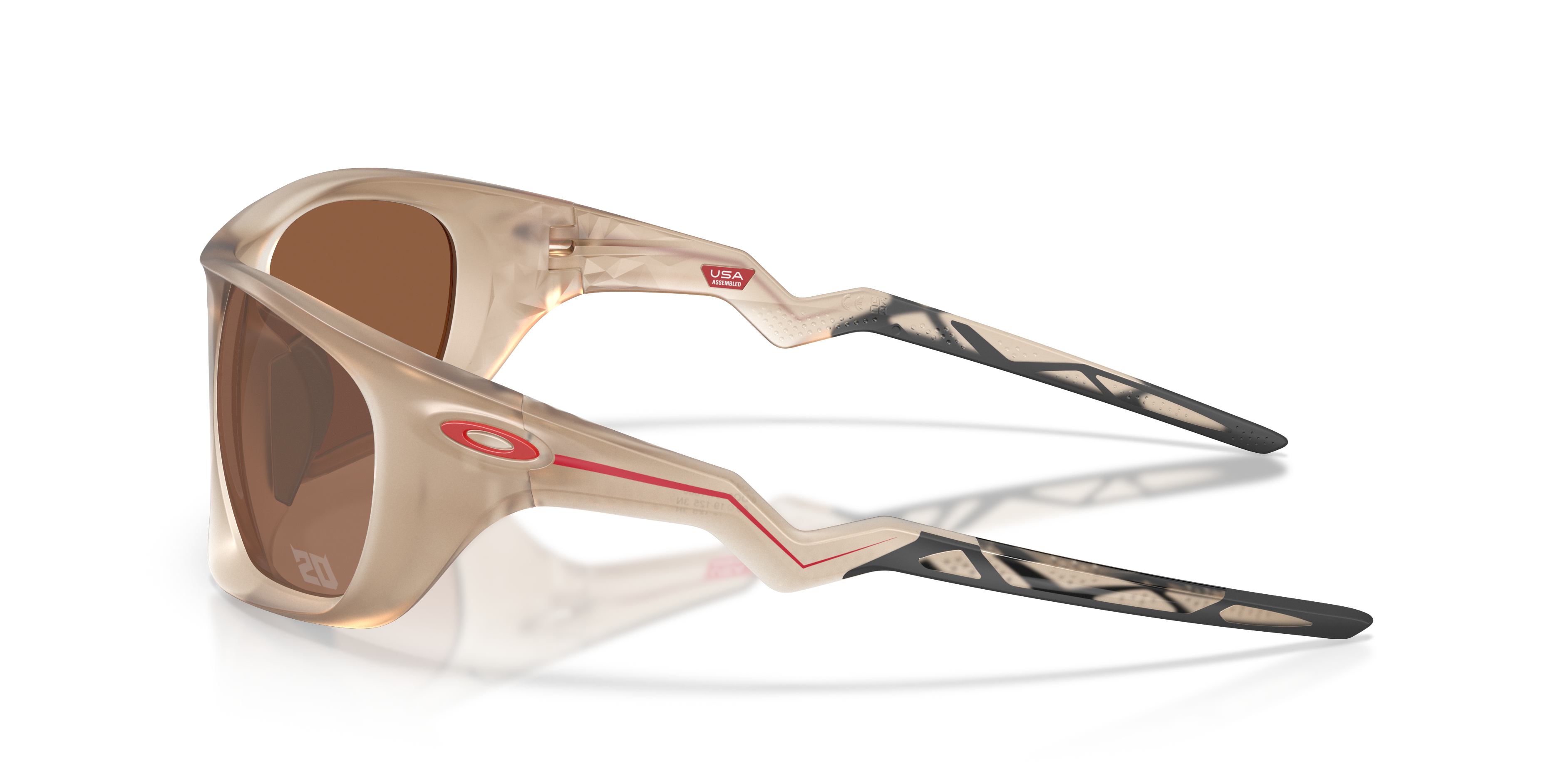 Oakley Man Oakley OO9431 LATERALIS 943118 Sunglasses O_Matter Beige Brown Squared Norma