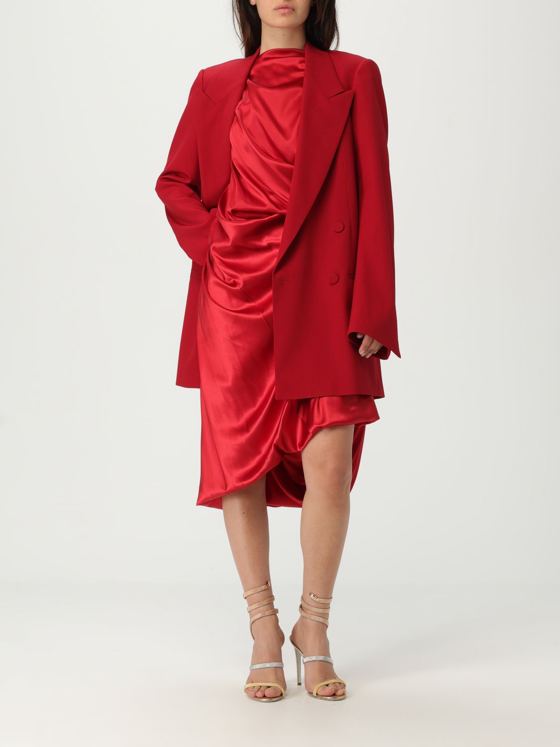 Blazer DRIES VAN NOTEN Woman color Red