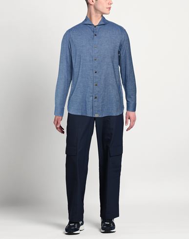 Man Shirt Light blue Size 15 ½ Cotton, Cashmere