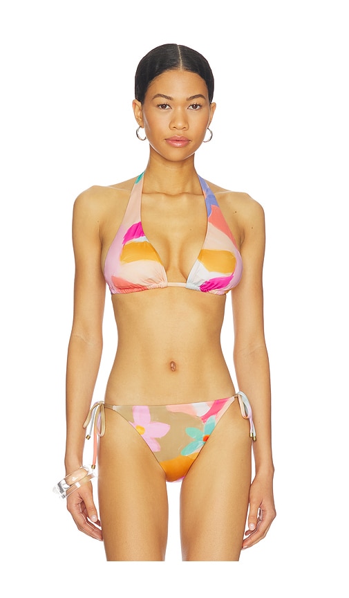 Vitamin A Milana Convertible Top in Peach,Coral. - S also in XS, M
