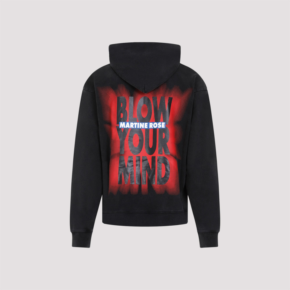 Black Classic Cotton Hoodie