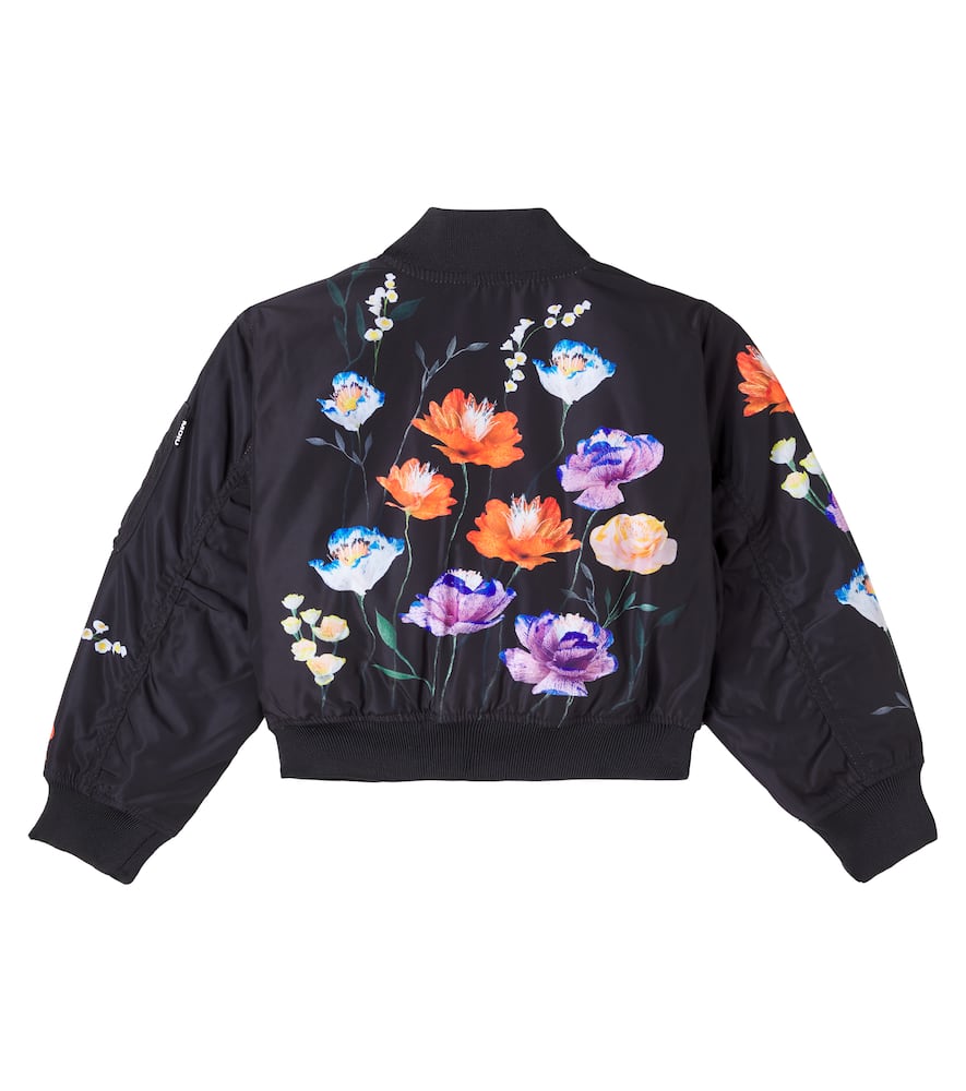 Hedia floral bomber jacket