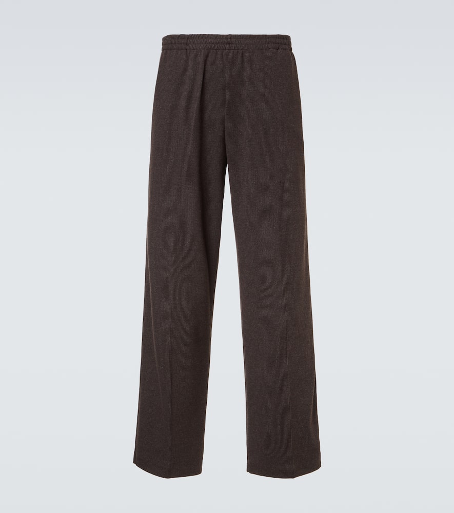 Breeze cotton and wool-blend sweatpants