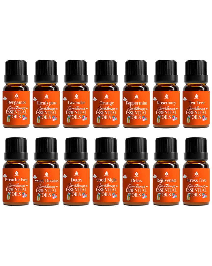 Essential Aromatherapy Oils - 14 Pack Gift Set