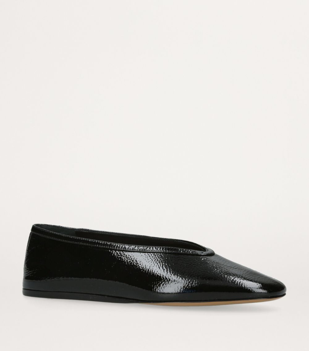 Leather Luna Ballet Flats