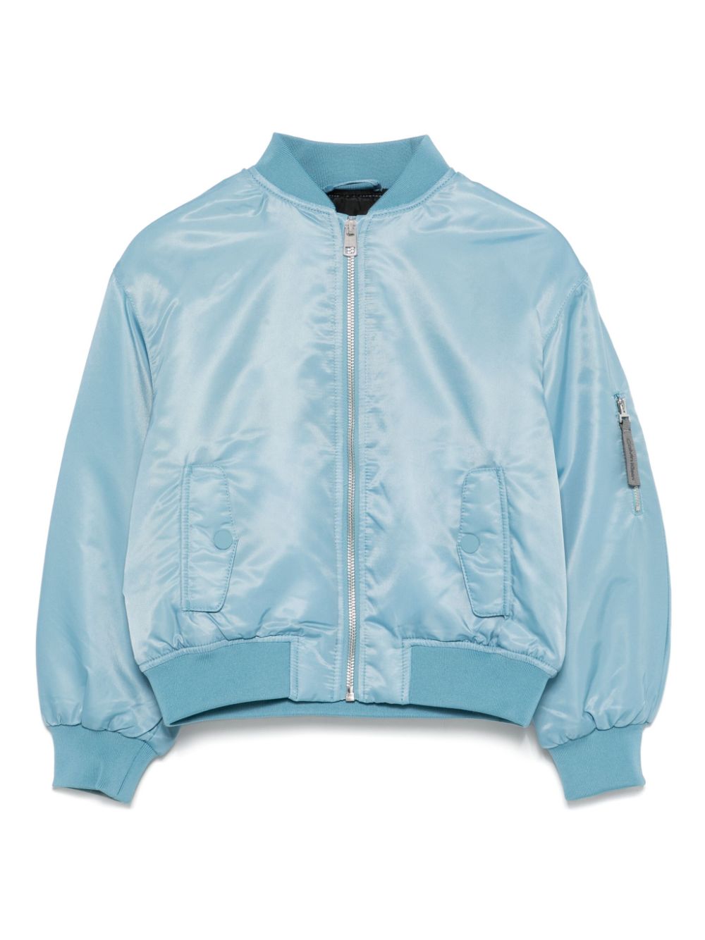 Padded bomber jacket - Blue