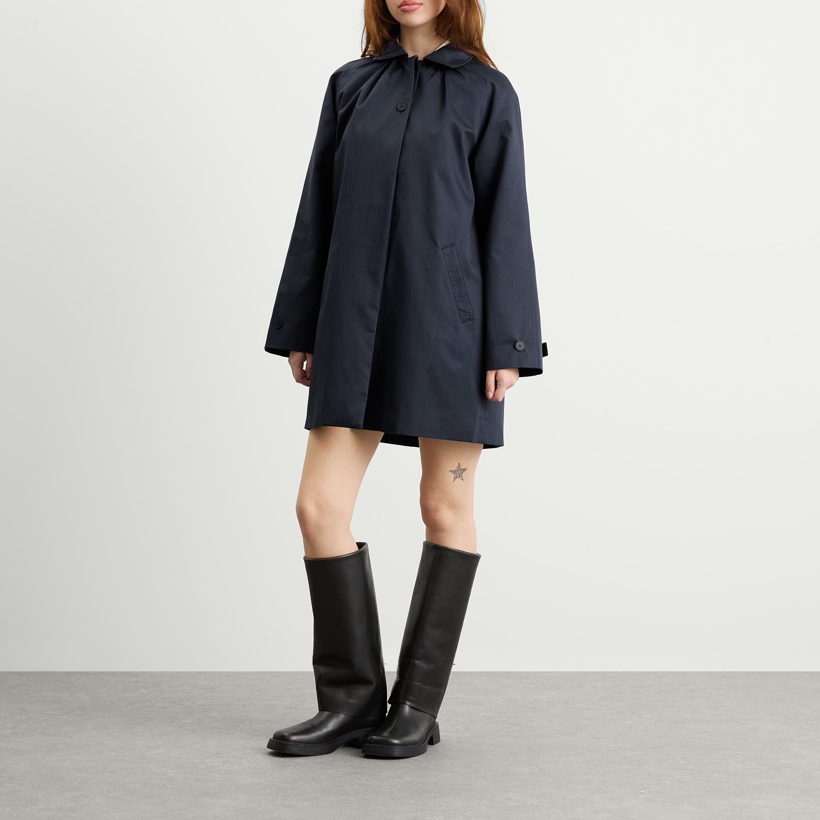 Women's Cheri Mac Jacket Navy
