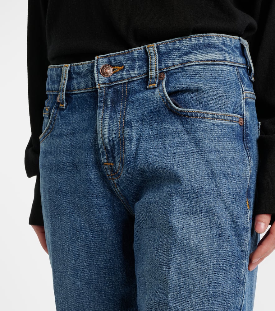 Mankind high-rise straight jeans
