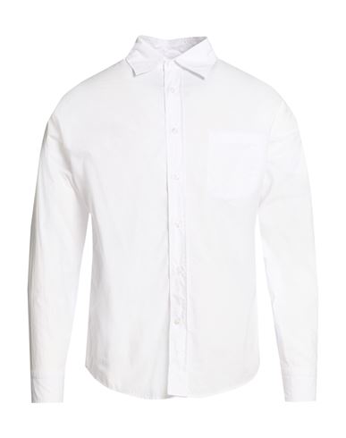 Man Shirt White Size S Cotton