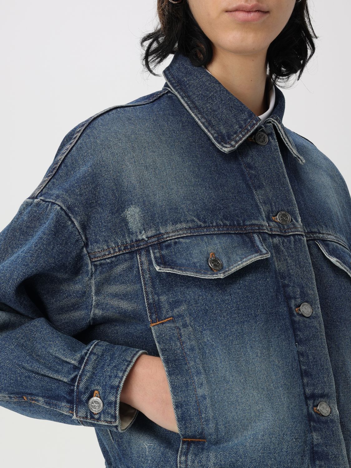 A. P.C. - Giacca Boxy In Denim Cally