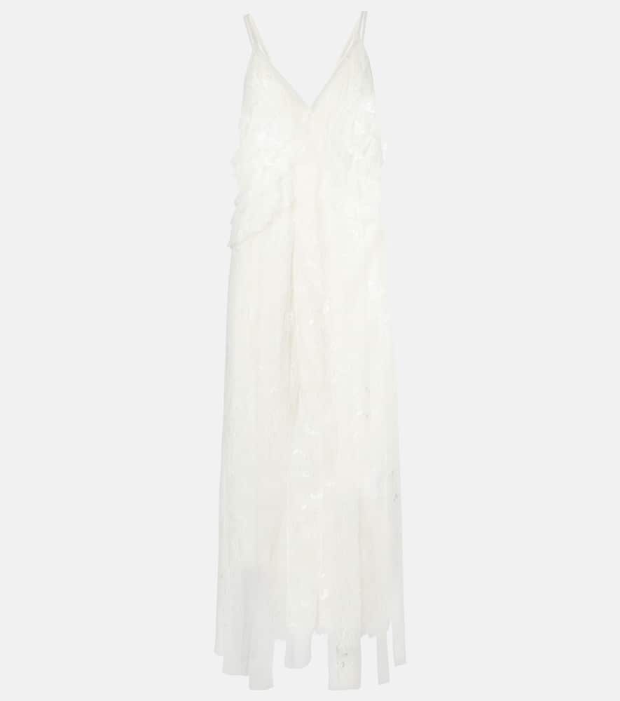 Lace slip dress