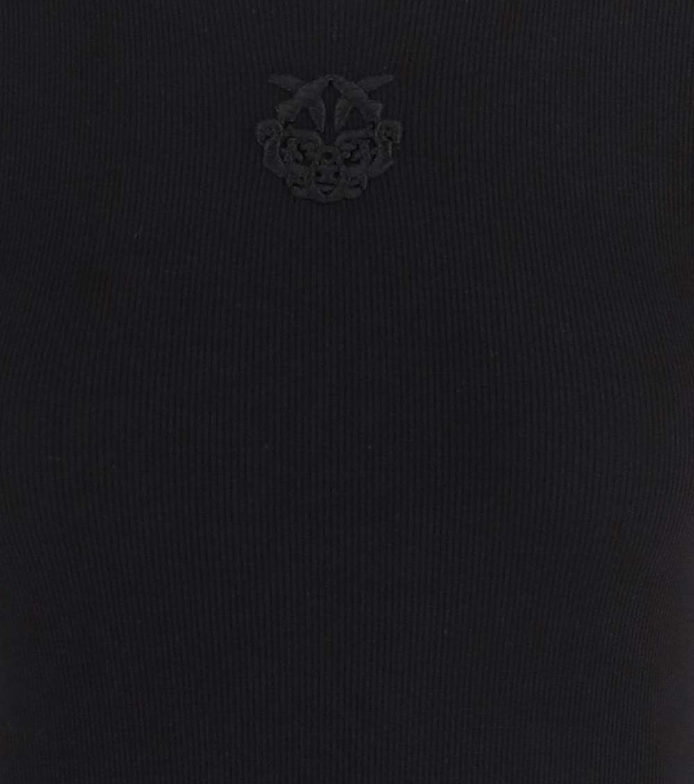 Brugherio T-shirt With Embroidered Love Birds Logo