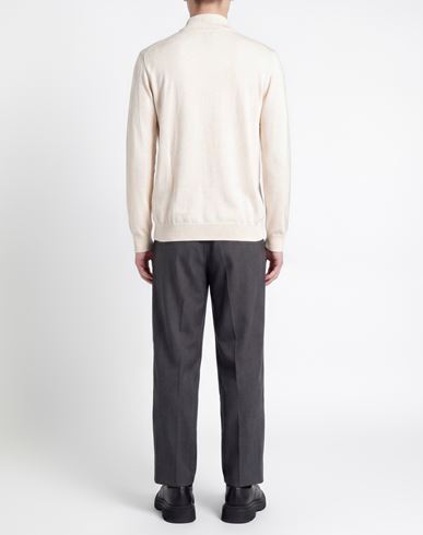 Man Turtleneck Cream Size XXL Viscose, Polyester, Polyamide