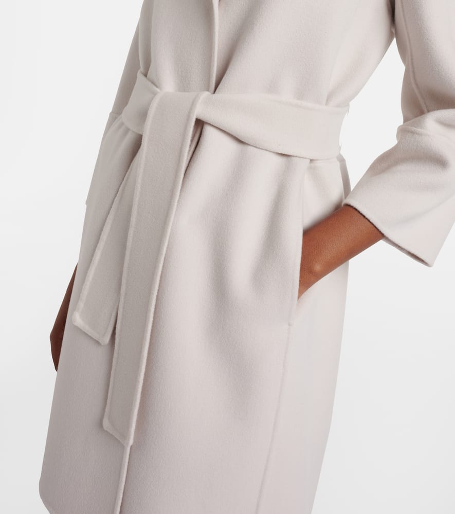 Arona virgin wool wrap coat