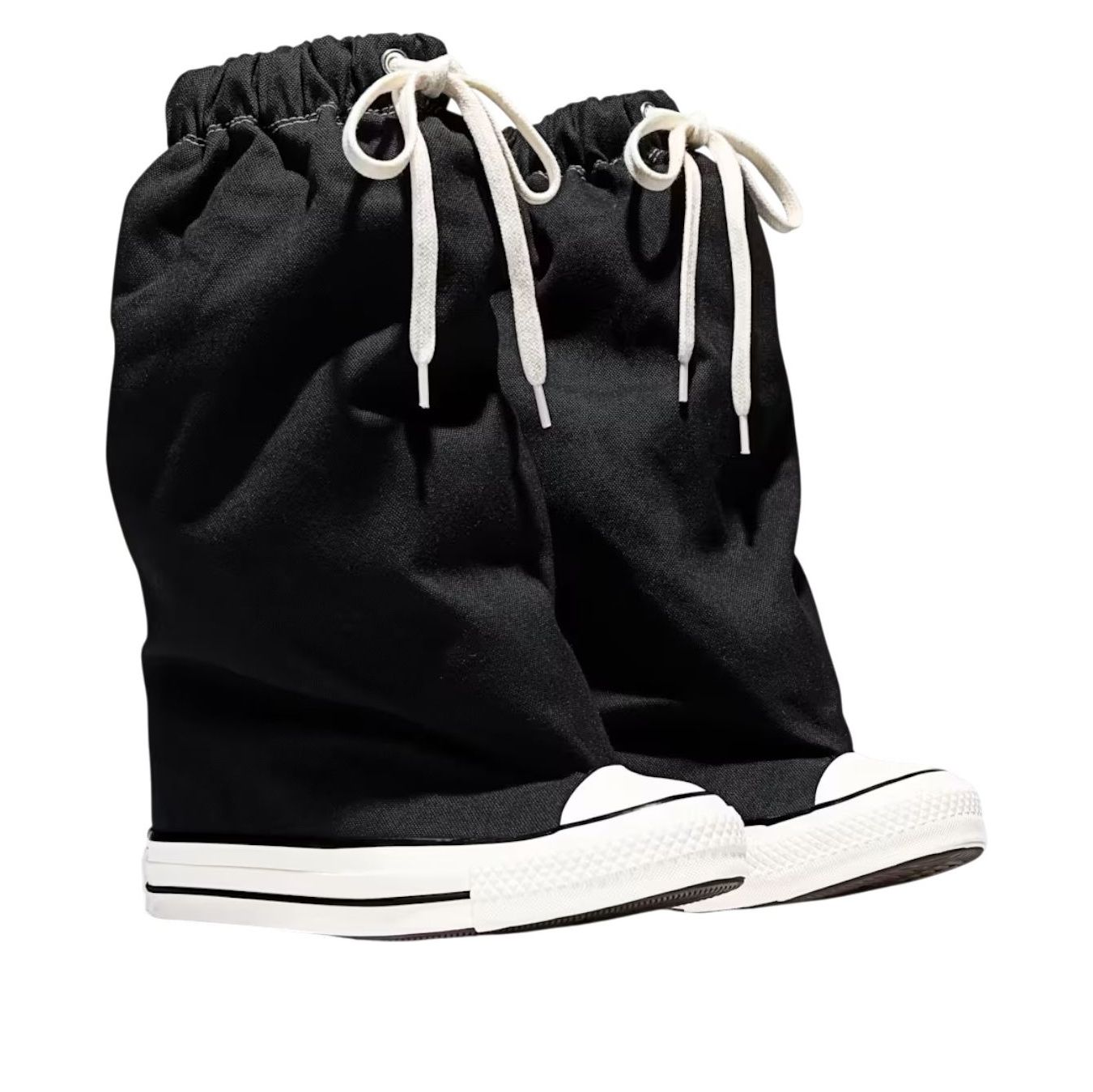 (WMNS) x Vaquera Chuck Taylor All Star XHi Slouch Wedge 'Black'