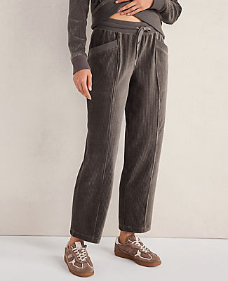 Ann Taylor Haven Well Within Corded Velour Pants