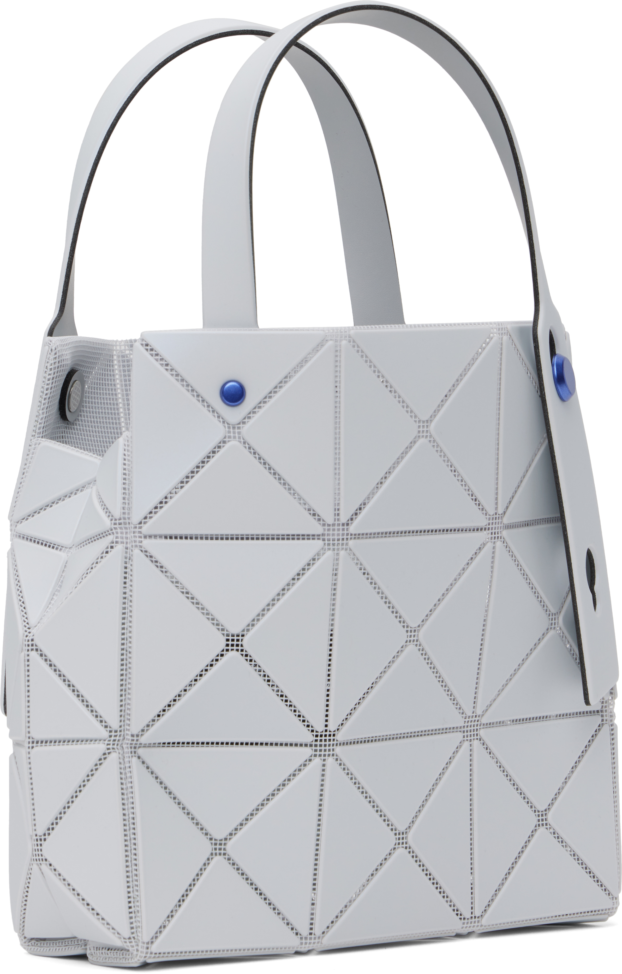 BAO BAO ISSEY MIYAKE Gray Carat Small Tote