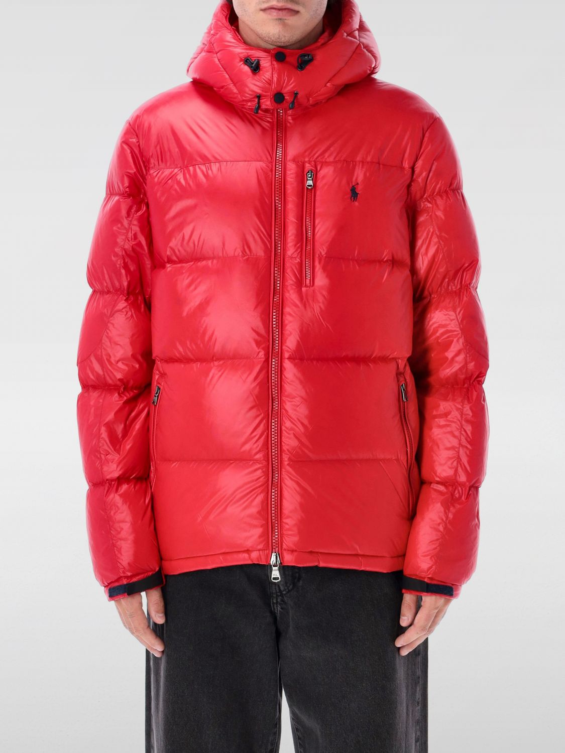 Jacket Men color Red