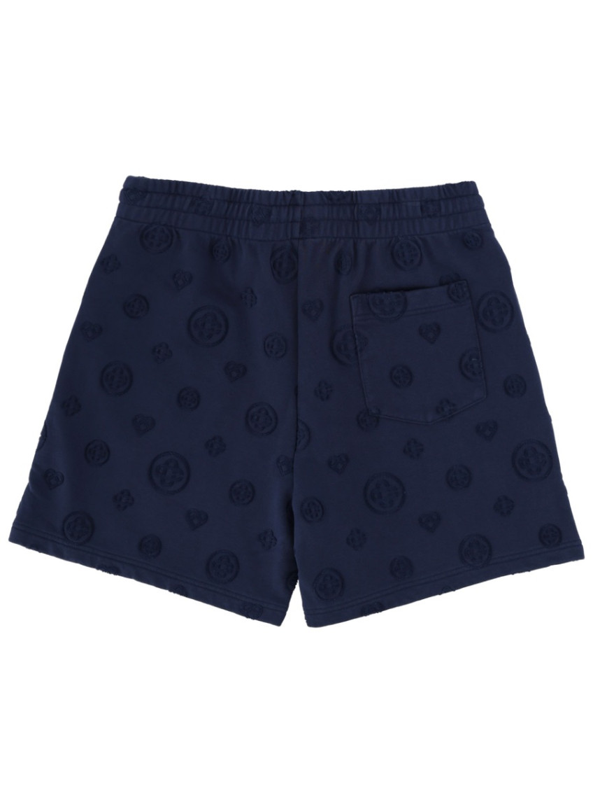 Casablanca - patterned knee length shorts back pocket