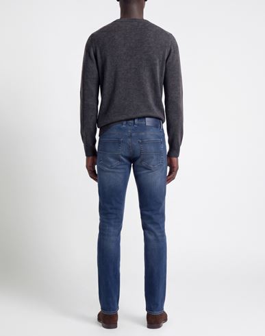 Man Jeans Blue Size 31 Cotton, Recycled cotton, Recycled polyester, Elastane