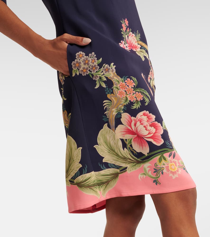 Floral shift dress