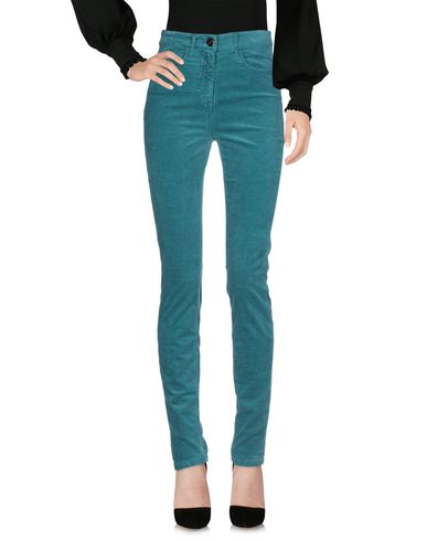 Woman Pants Deep teal Size 29 Cotton, Modal, Elastane