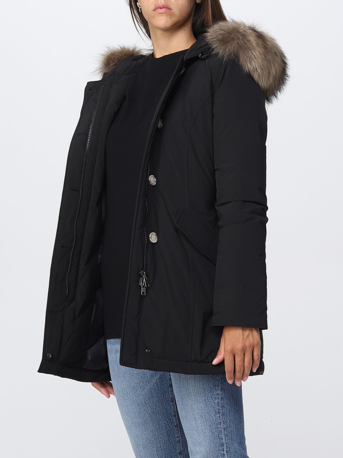 Jacket Woman color Black