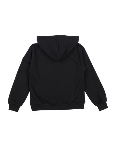 Kid Girl Sweatshirt Black Size 10 Cotton, Polyester