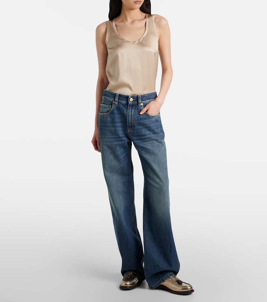 Brunello Cucinelli Low-rise straight jeans