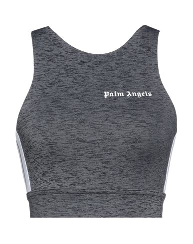 Palm Angels Woman Top Slate blue Size L Polyamide, Polyester, Elastane