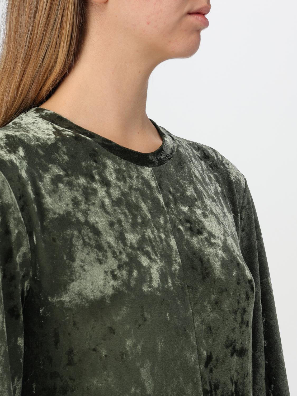 Velvet maxi dress - Green