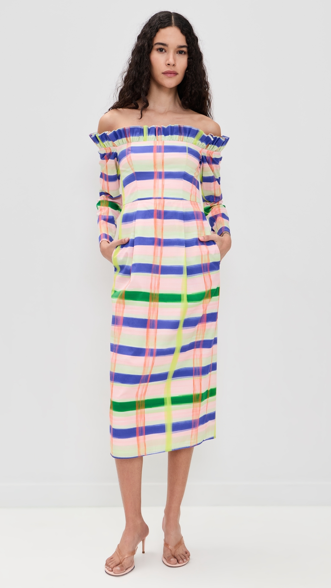 Sara Dress Aqua