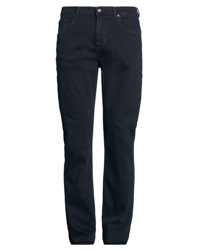 Man Jeans Blue Size 32 Cotton, Polyester, Modal, Elastane
