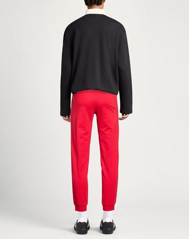 Man Pants Red Size S Cotton