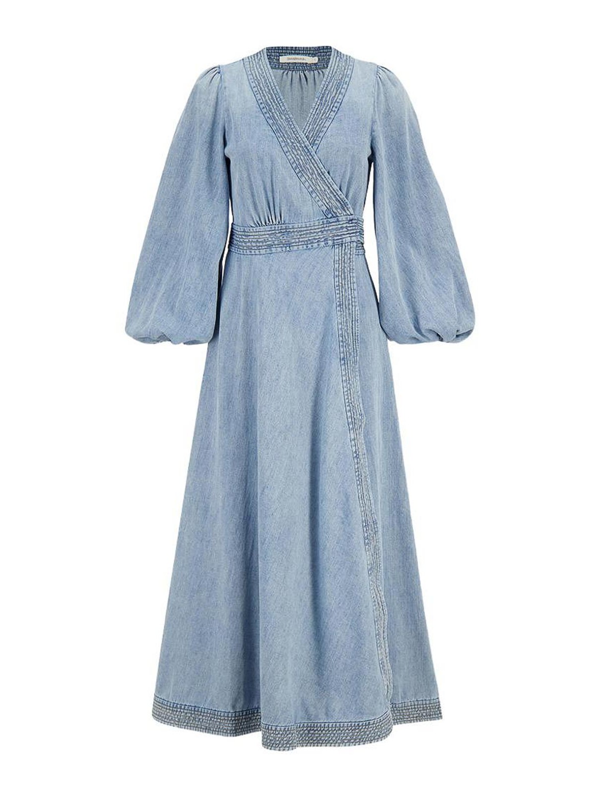 Indra Denim Midi Dress