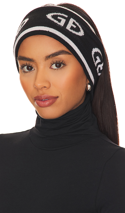 Goldbergh Tiara Headband in Black