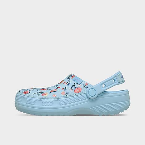 Men's Classic Crafted Floral Clog Shoes in Cotton Candy