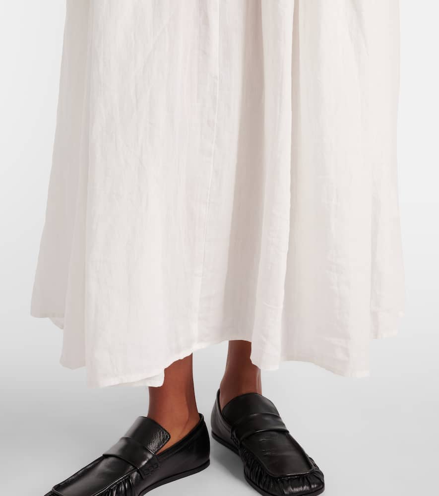 Róhe Oversized ramie maxi dress