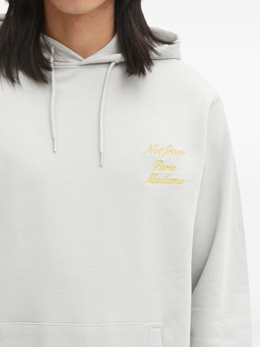 Drôle De Monsieur - logo hoodie featuring kangaroo pocket