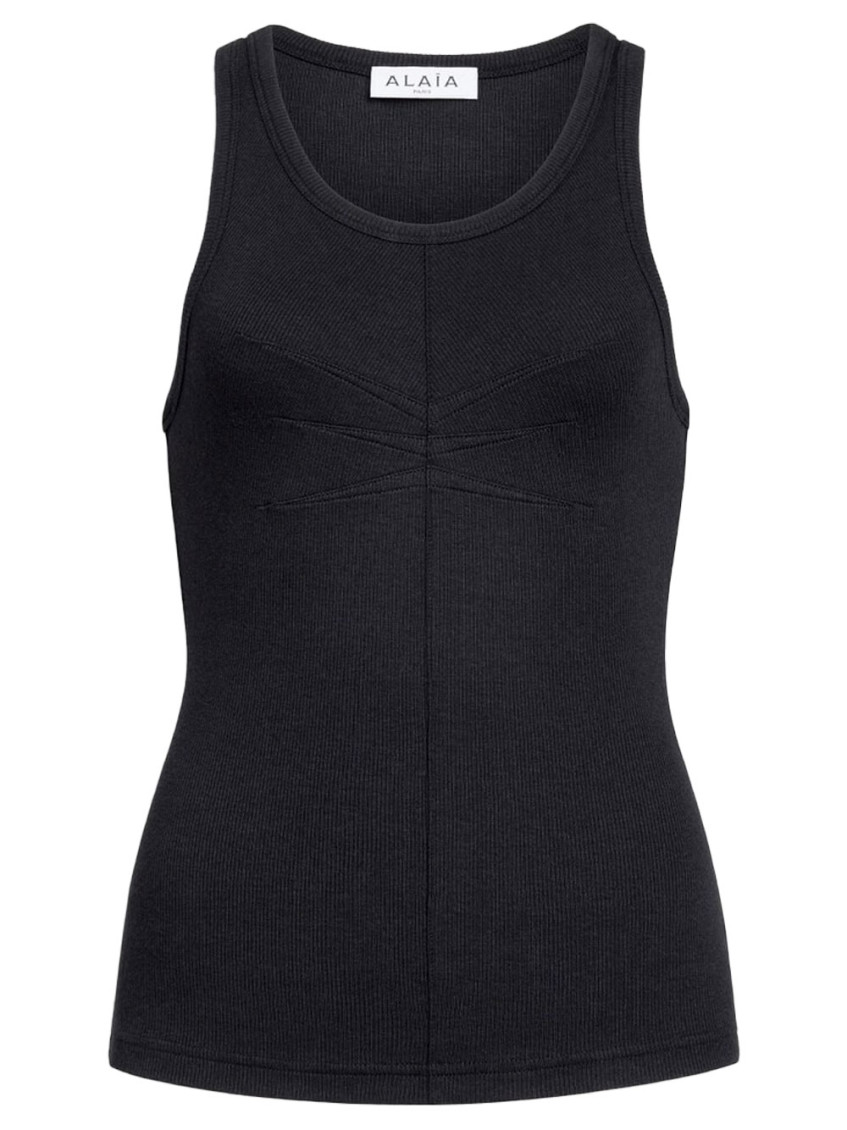 Darts Cotton Tank Top