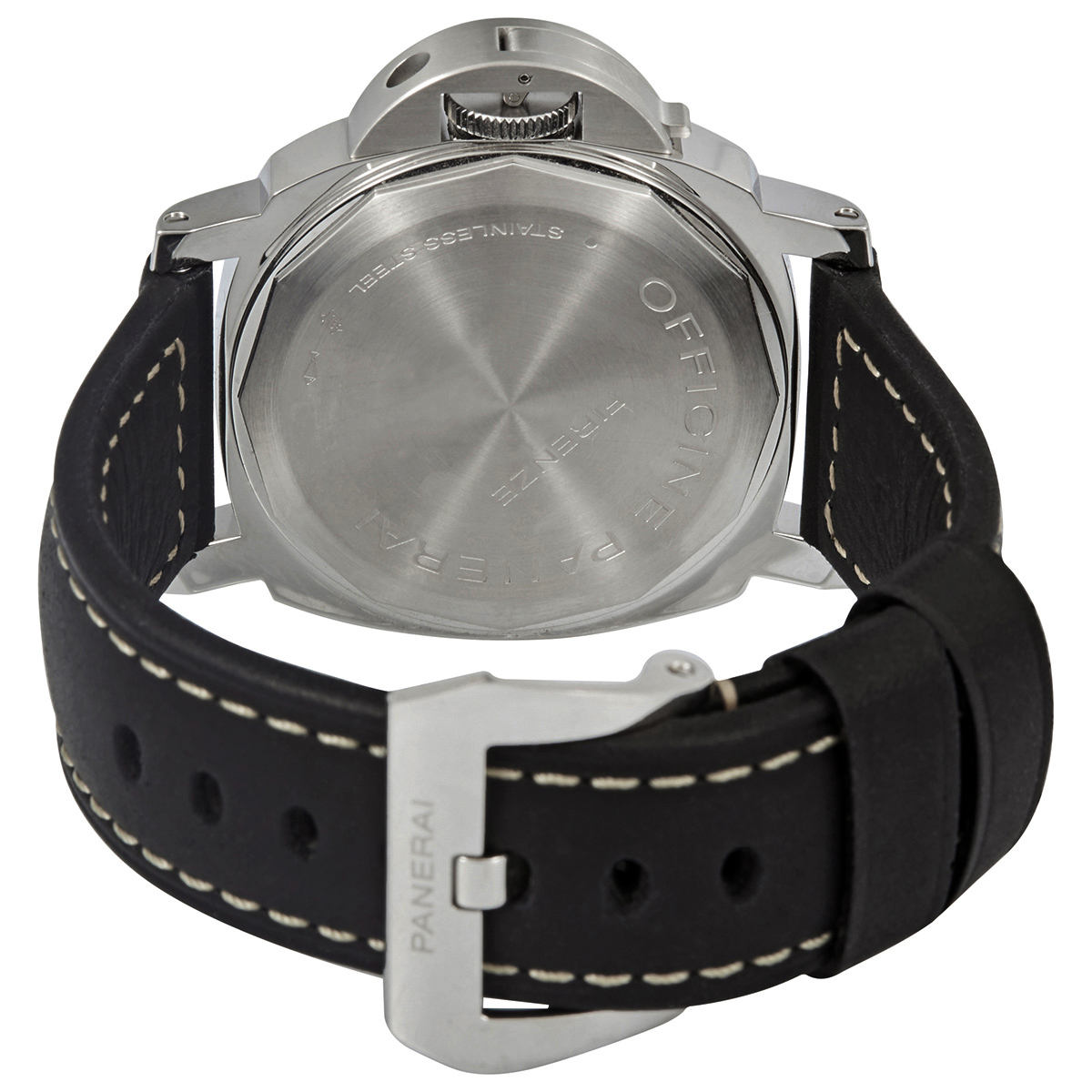 Pre-owned Luminor Base Automatic Black Dial Mens Watch PAM00915