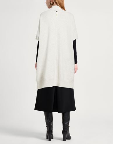 Woman Cardigan Light grey Size ONESIZE Nylon, Wool, Alpaca wool, Elastane